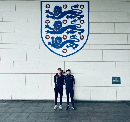 ⚽ Adam and Jake have just arrived at St George’s