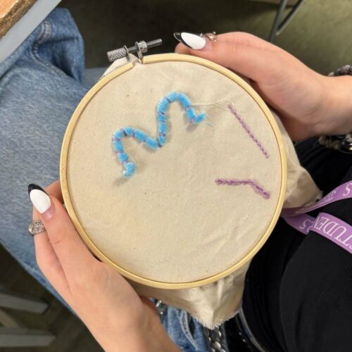 Sew much fun!🧵

Art and Design students had a